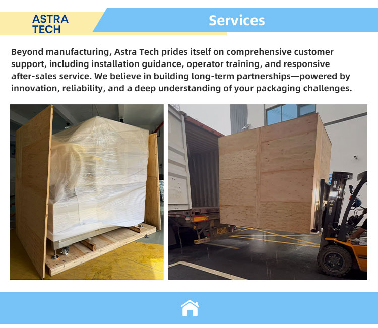 Packaging & Delivery Process for Pillow Wrapping Machines