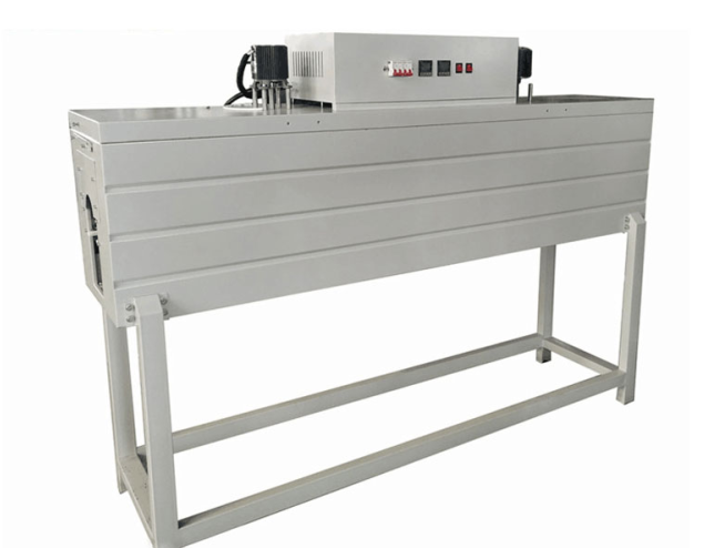 Electrical Shrink Tunnel Wrapping Machine For Heat Shrink Labeling For Empty Cups Plastic Bottles Tapes Glass Jars Metal Tins