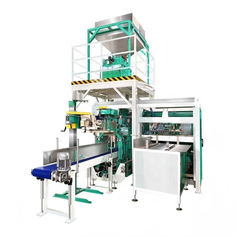 Custom Logo Open Mouth Bagging Packaging Machine Dog Food Full Automatic 15 Kg