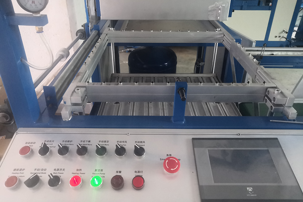 PLC Control screen