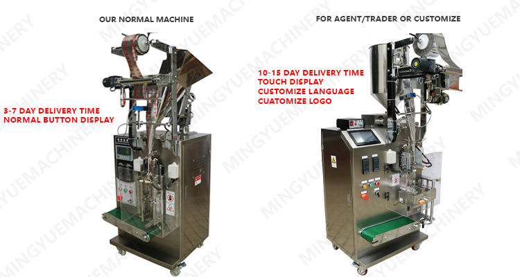 Recommended Machine Model A