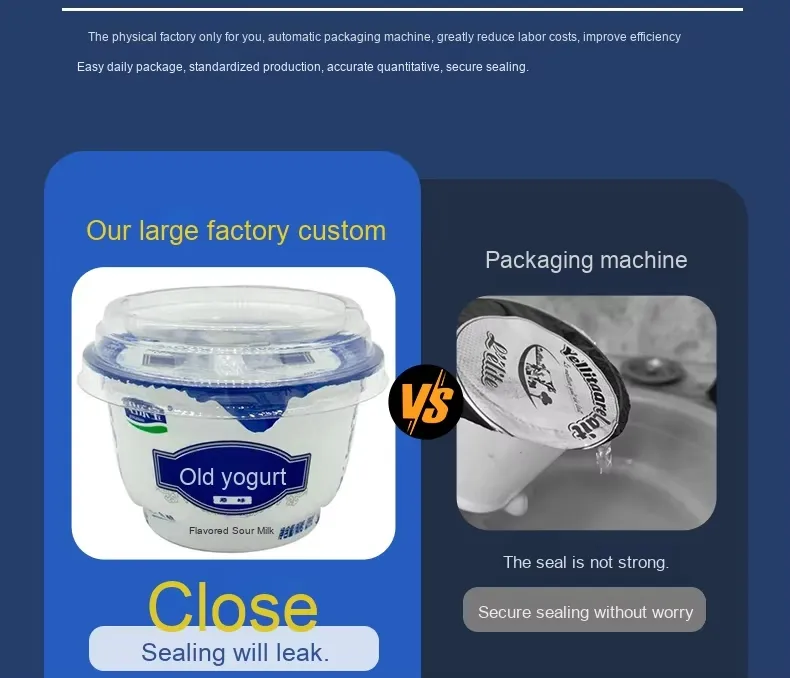 BG60D Cup Filling Sealing Machine Option 4
