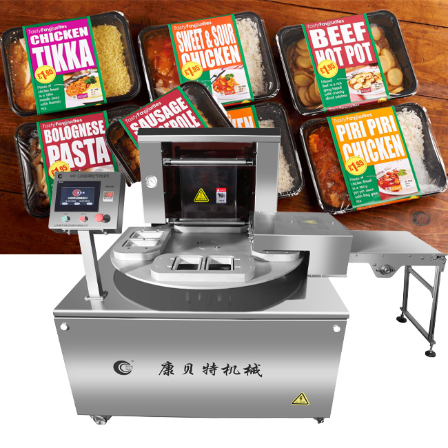 Rotary Modified Atmosphere Packaging Machine for Ready-to-Eat Products
