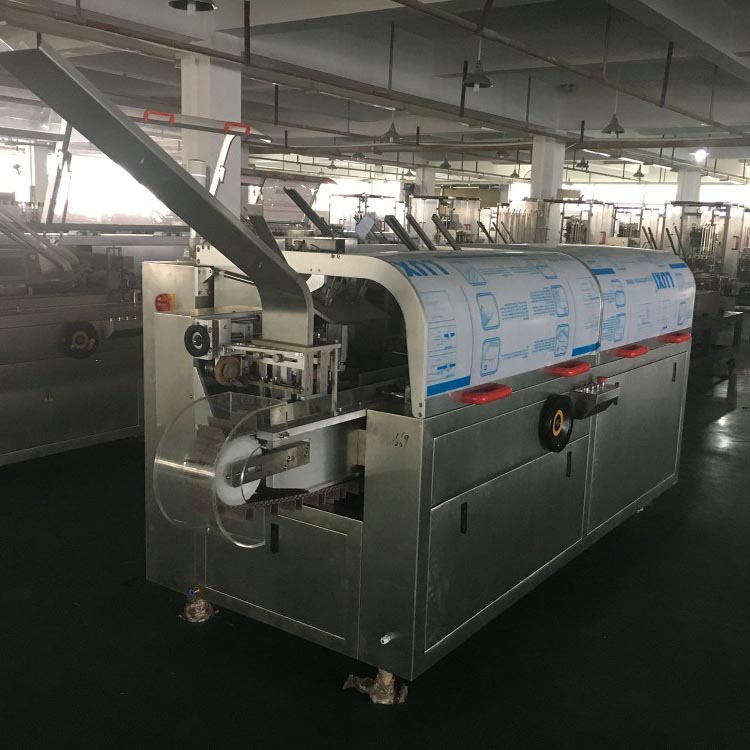 Automatic Horizontal Type Cartooning Machine SN-120 Model Automatic Perfume Bottle Carton Packaging Machine