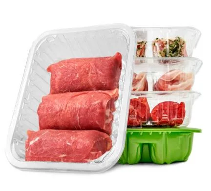 Automatic Continuous Modified Atmosphere Packaging Tray Sealing Machine