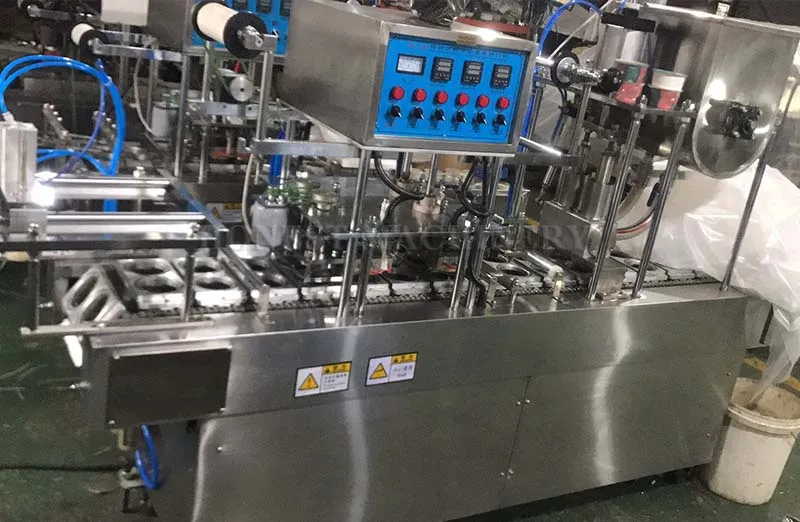 Industrial Automatic Cup Sealing Machine Detailed View 3