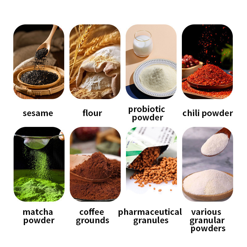 Powder Packaging Machine: Brown Sugar Powder / Nutritional Supplements / Protein Powder / Probiotic Powder / Vertical Packaging Machine