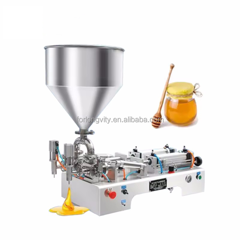 Electrically Driven Semi-Automatic Tube Filling Machine for Honey Paste Shampoo Cream Liquid Bottle Washing Specialized