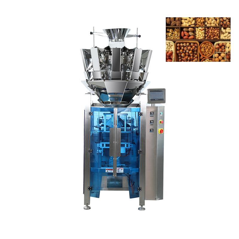 Automatic Multihead Combination Weigher Tea Coffee Bean Packaging Machine System