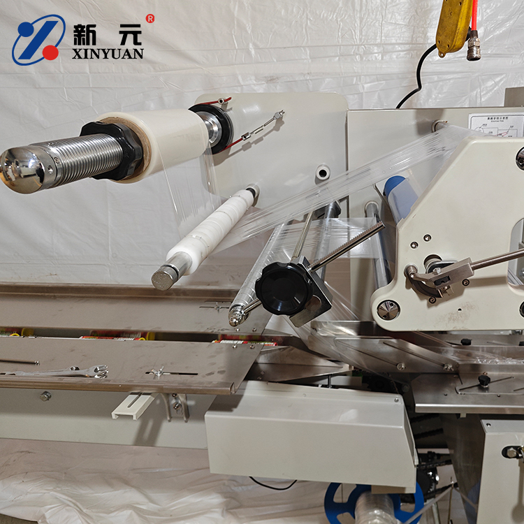 Flow Packing Machine Automatic High Speed Horizontal Rotary Wrap Machine