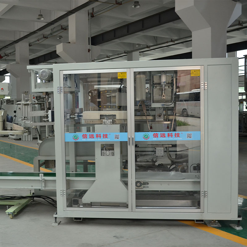 Automatic Open Mouth Bag 20kg 25kg 50kg Feed Poultry Fertilizer Pet Food Seeds Filling Sealing Packing Bagging Machine
