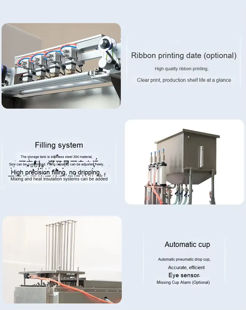 BG60D Cup Filling Sealing Machine Option 9