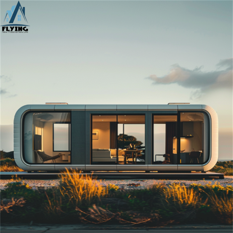 Modular Green Container House Tiny Steel Structure Home And Office Pods For Hotels And Ready To Ship