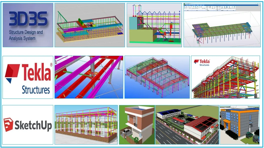 Prefab Steel Modern Comprehensive Office Building with Durable Steel Frame