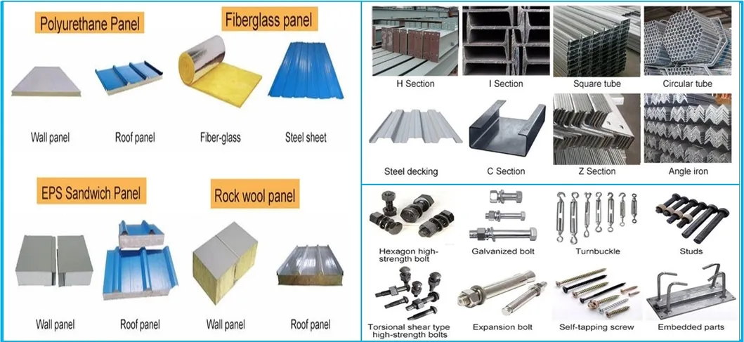 Prefab Steel Modern Comprehensive Office Building with Durable Steel Frame
