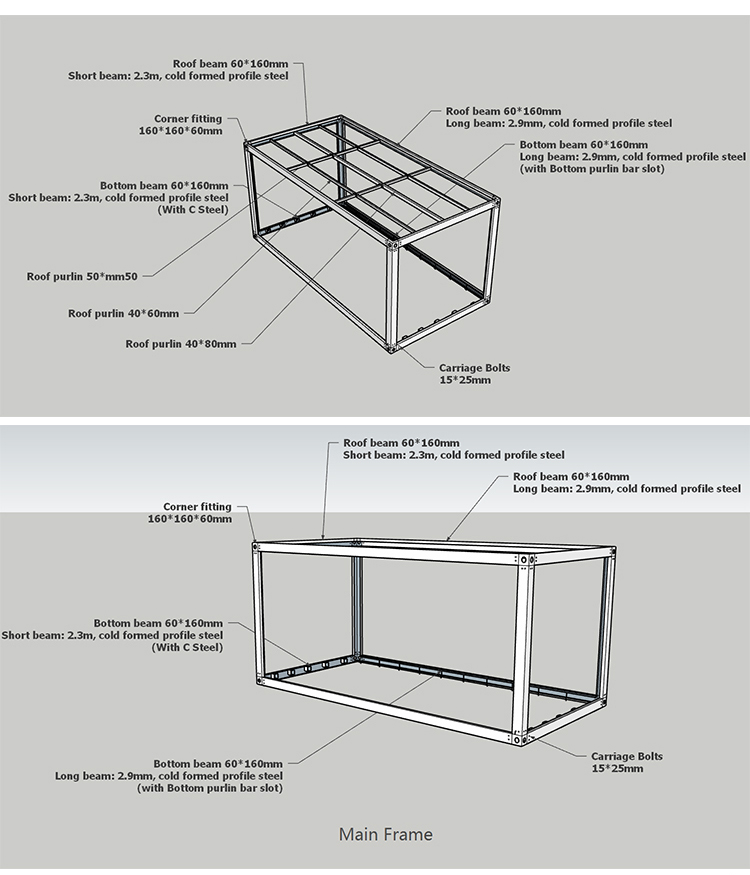 Material Specification Diagram