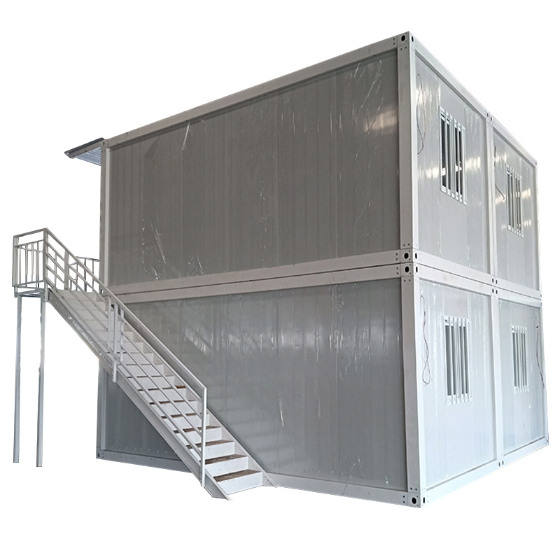 High Quality Breathable Customizable 20ft Container Home Modular Tiny Flat Pack House for Apartments Office Building Kitchen