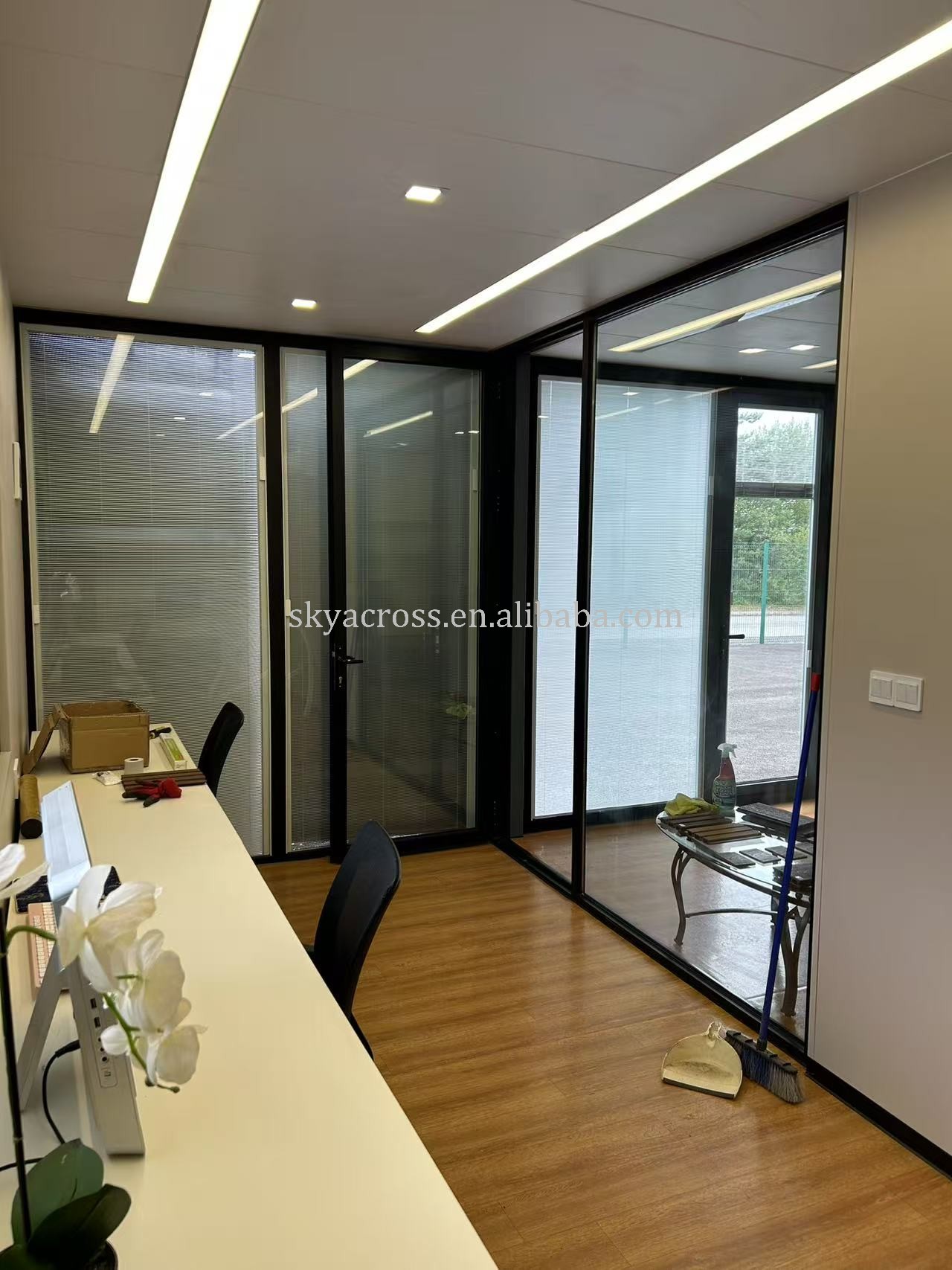 Modern Container House Entrance