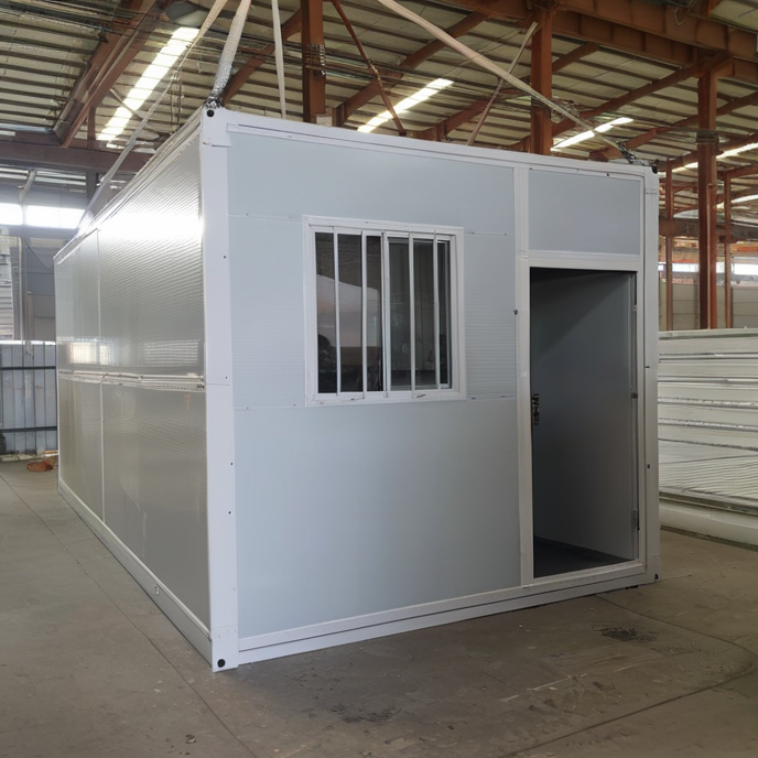 Customizable Flat Pack Steel and Sandwich Panel Container House Foldable Accommodation for Workers