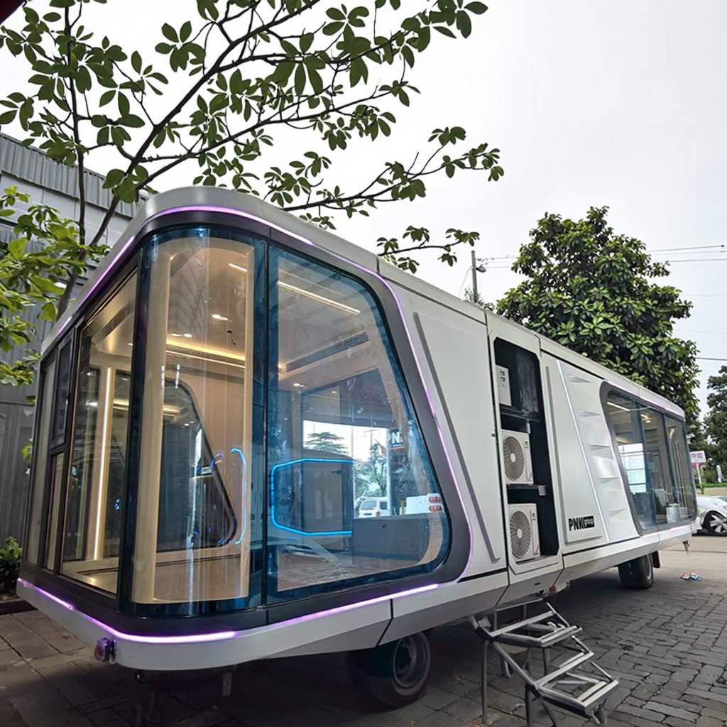 Modern Luxury Portable Mobile Container Houses Small Space Capsule Resort Hotels Solution Sandwich Panel Wholesale