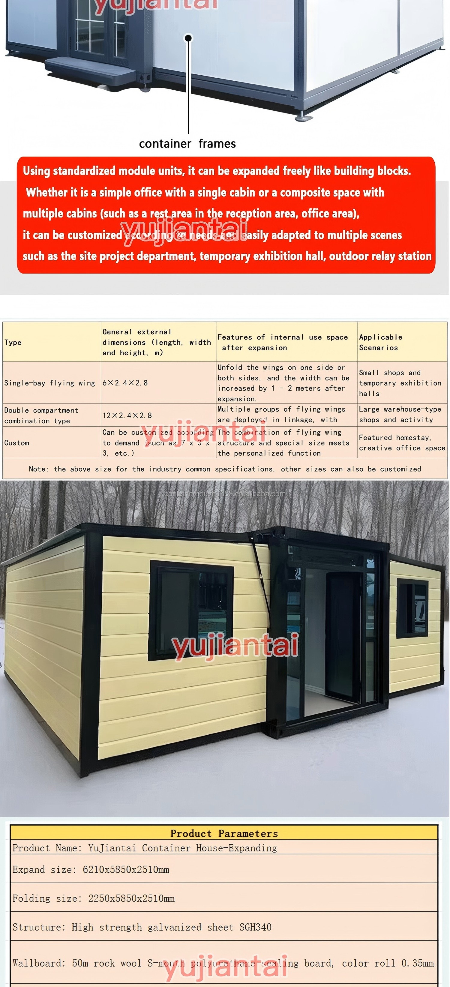 Modular Container Structure