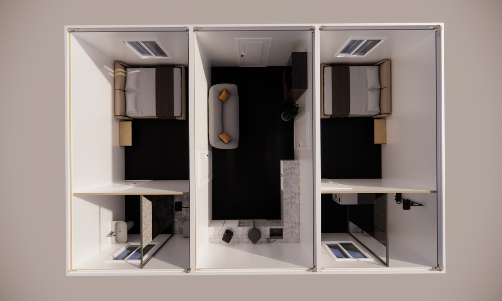 Rapid Build Detachable Container House for Disaster Relief Temporary Shelter Portable Modular Classroom Unit Wholesale Pricing