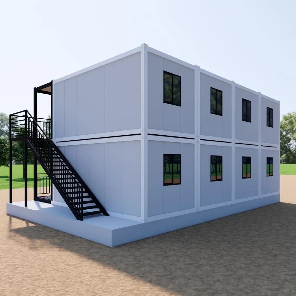 Fast Construction Container House Flexible Layout Modular Unit For Hotel Apartment And Staff Quarter