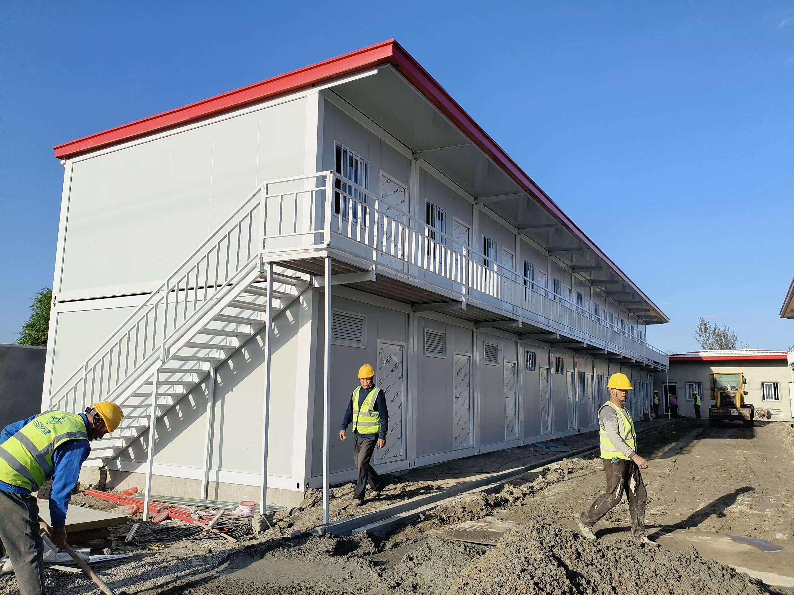 Fast Construction Container House Flexible Layout Modular Unit For Hotel Apartment And Staff Quarter