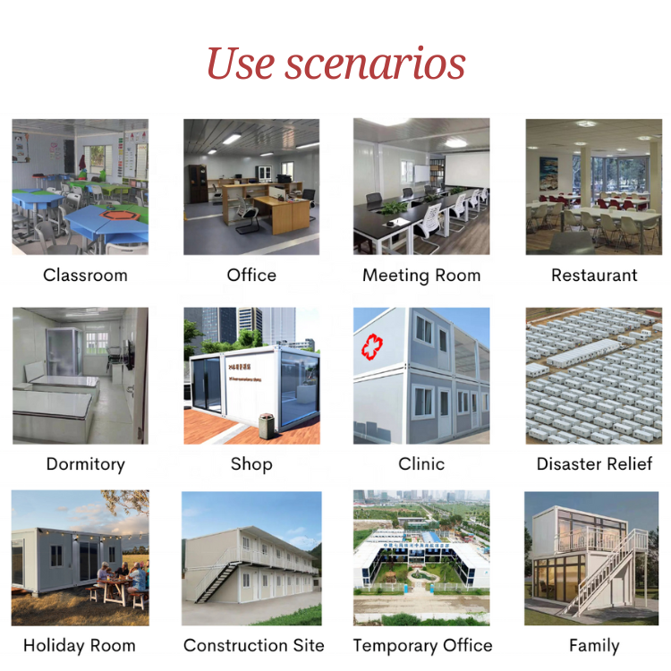 New Low Cost Multifunctional Prefab Dormitory Container House Modular Workers' Oil Dormitory Made From Steel