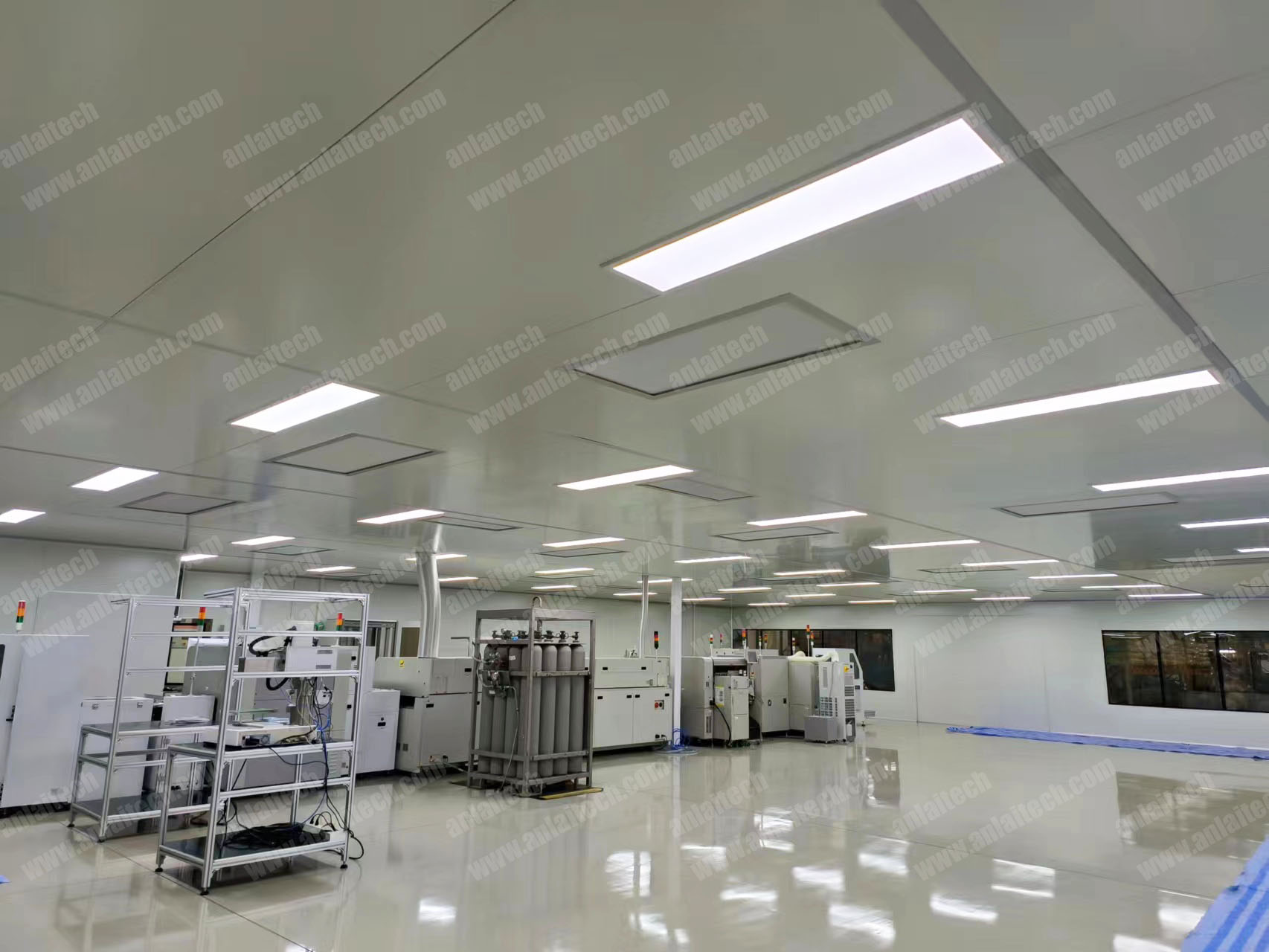 ISO 7 cleanroom testing panel