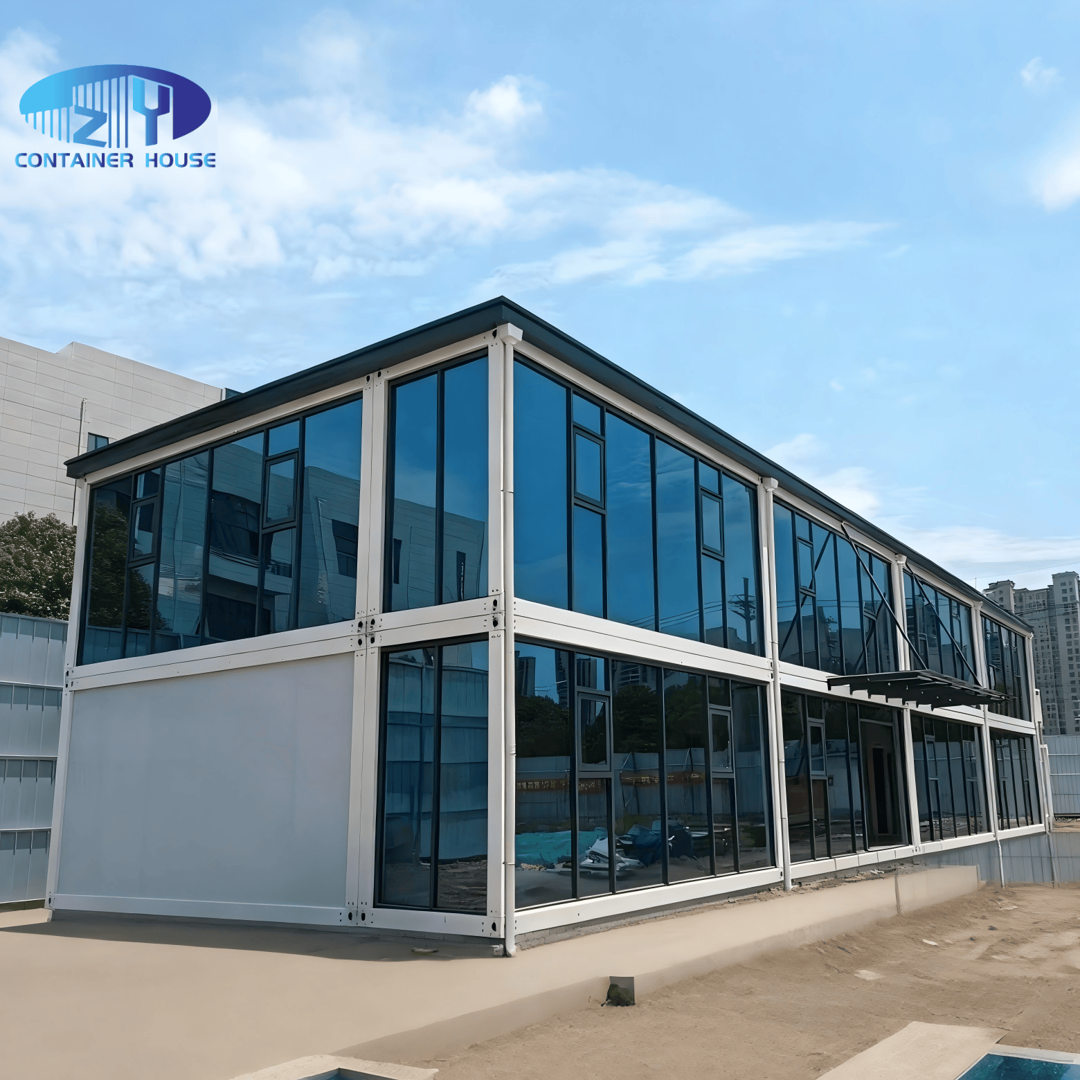 Multifunctional Container Fast Assembly Container School Classroom Temporary Teaching Space Safe and Comfortable