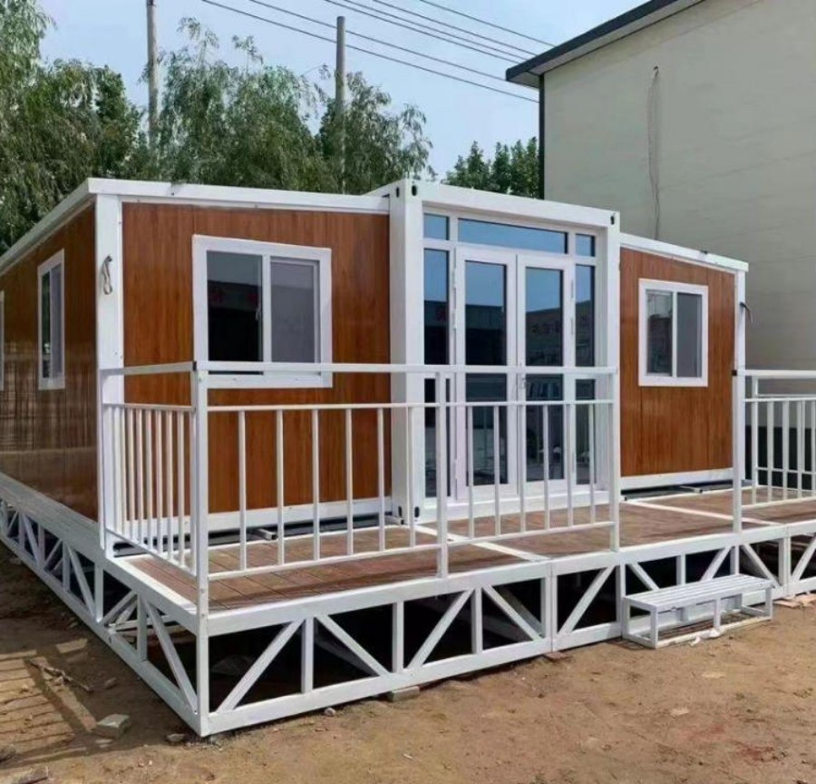 Modern 20ft 40ft Expandable Container House 2 3 Bedroom Prefab Home with Full Bathroom Kitchen