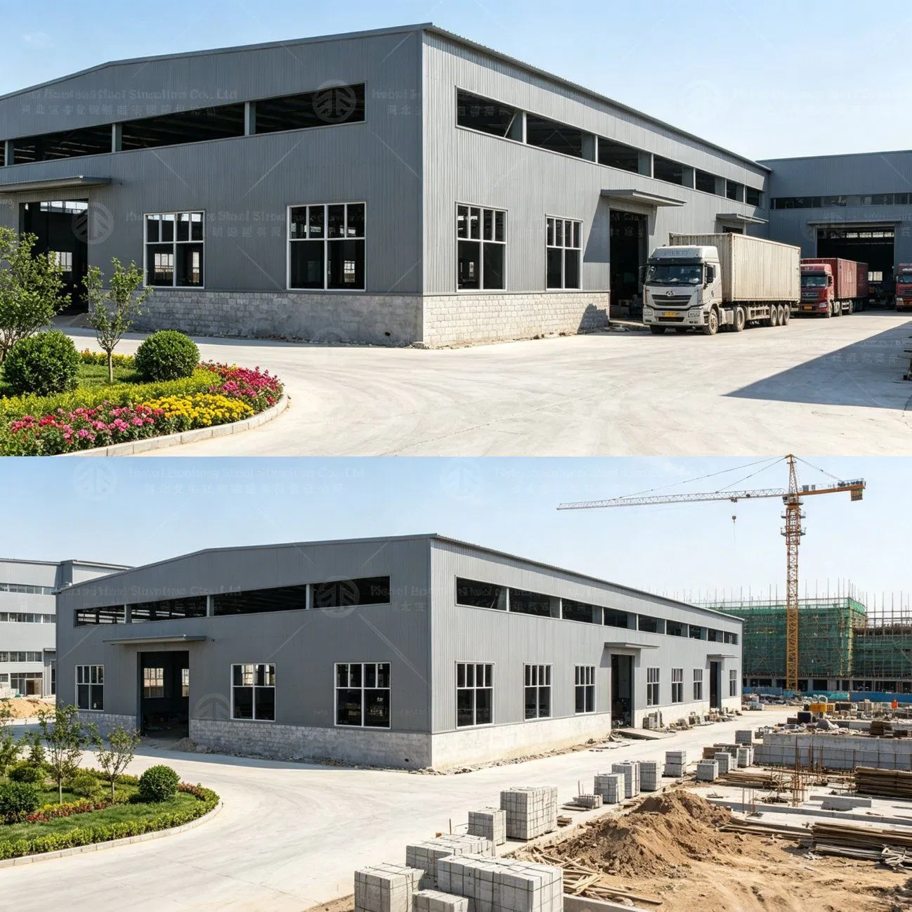 Cheap Ready Prefabricated Steel Structure Metal Structure Civil Storage Warehouse Modular Portable Prefab Villa Container Light House Prices