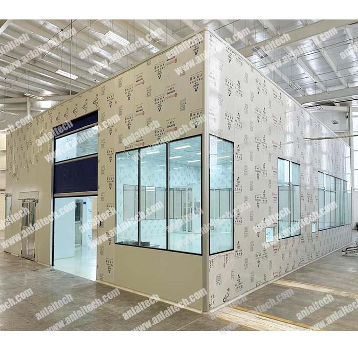 ISO 8 large scale cleanroom project