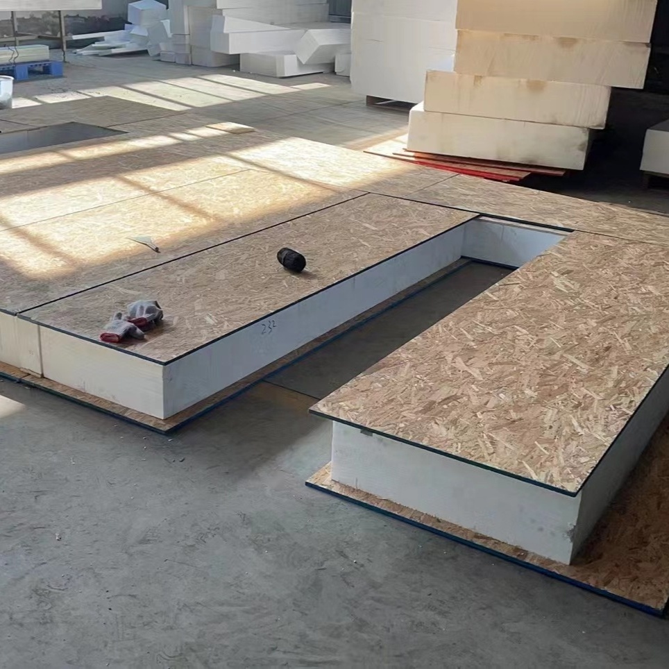 Sandwitch SIP Panel House Kits For Mobile Villa OSB 3 Wood Panel With Heat Insulation