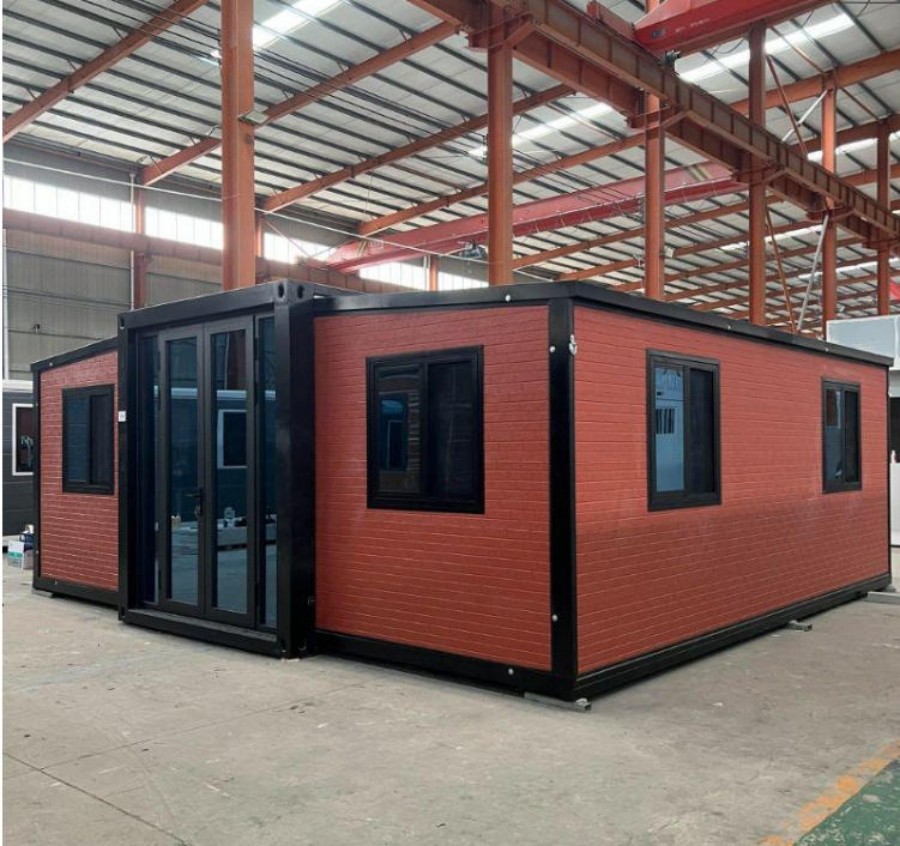 Modern 20ft 40ft Expandable Container House 2 3 Bedroom Prefab Home with Full Bathroom Kitchen