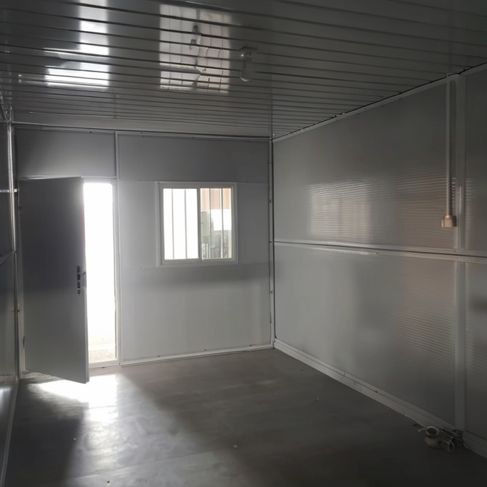Customizable Flat Pack Steel and Sandwich Panel Container House Foldable Accommodation for Workers