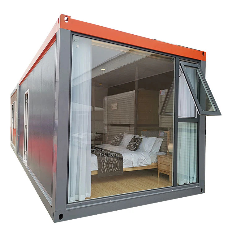 20ft Modular Prefab Steel Container House Functional Villa Mall Office Building Shop Apartment Hotel School Hospital Modern