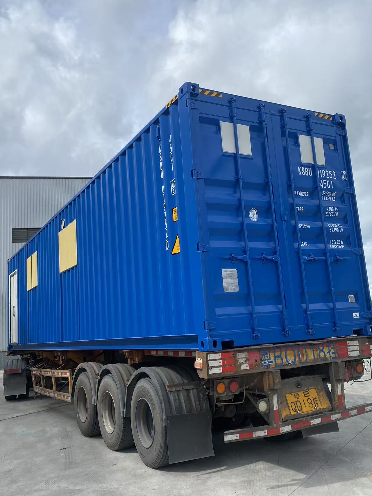 40 Foot Steel Lab Prefab Container House Medical Mobile Hospital Modern Outdoor Free Customized PCR Laboratory
