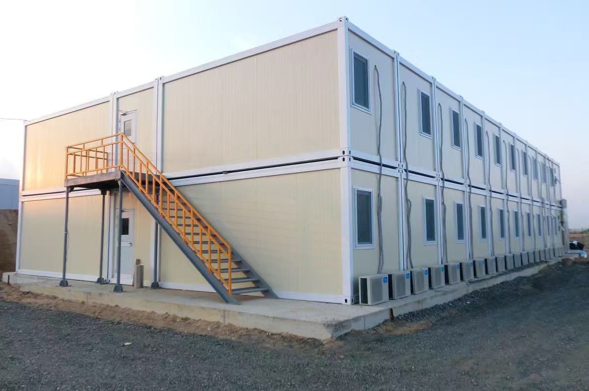Fast Construction Container House Flexible Layout Modular Unit For Hotel Apartment And Staff Quarter