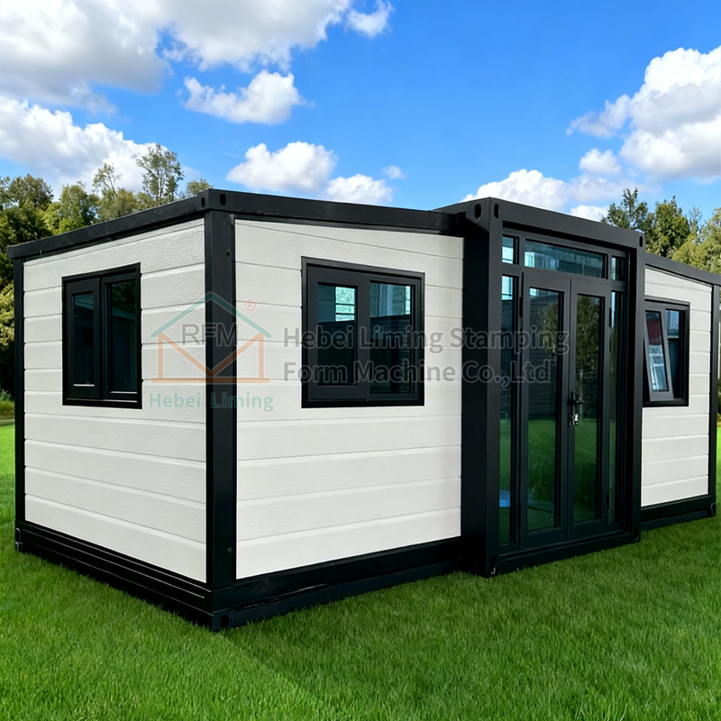 Factory Supplies Foldable Biplane Extended Office Container Rooms Sandwich Panel Accommodates 20/40 Foot Bedrooms For Hotel Shop