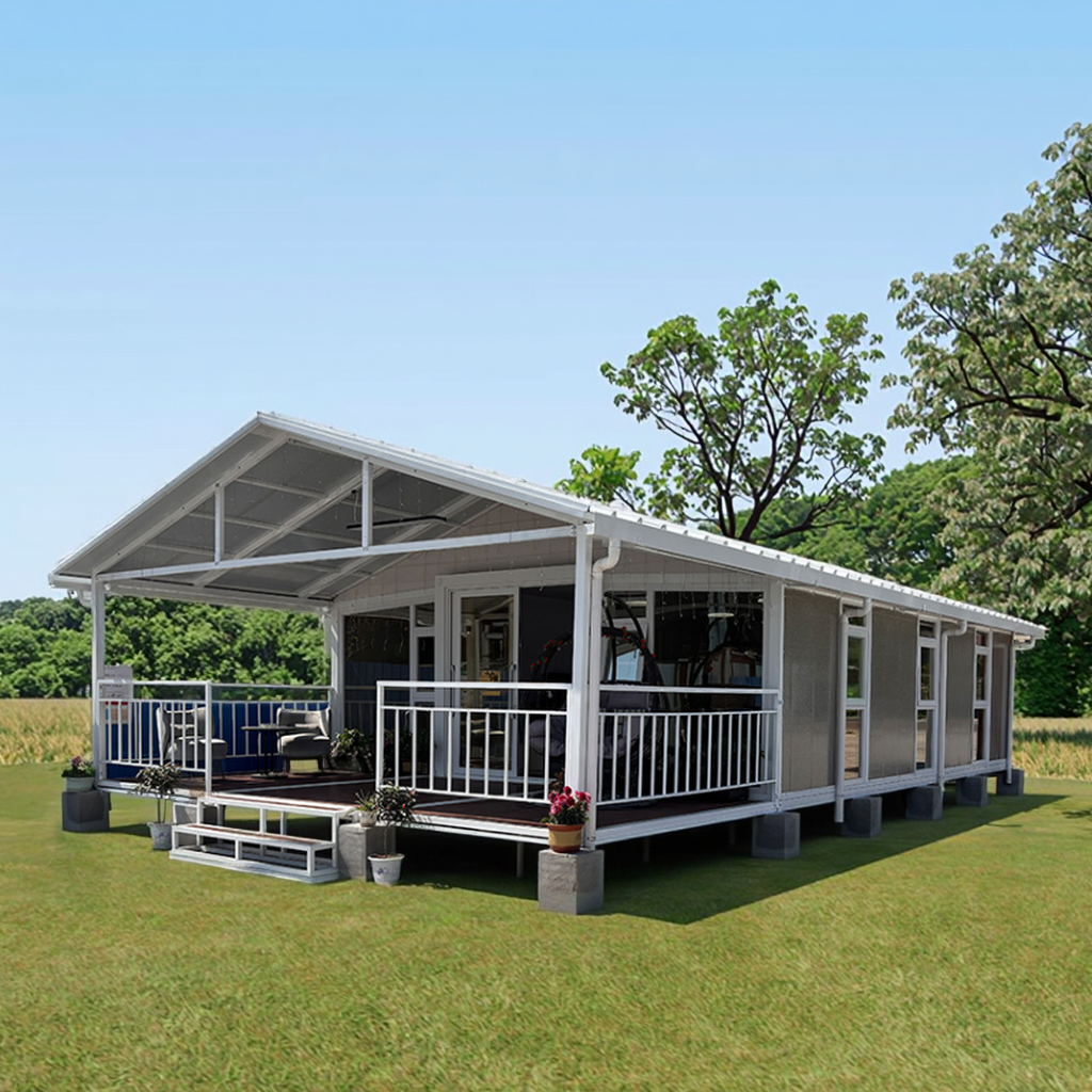 30ft 3-Bedroom Resort Container Home-Modern Design Durable Construction Scenic View Windows for Hotel/Villa Mountain/Lake Resort