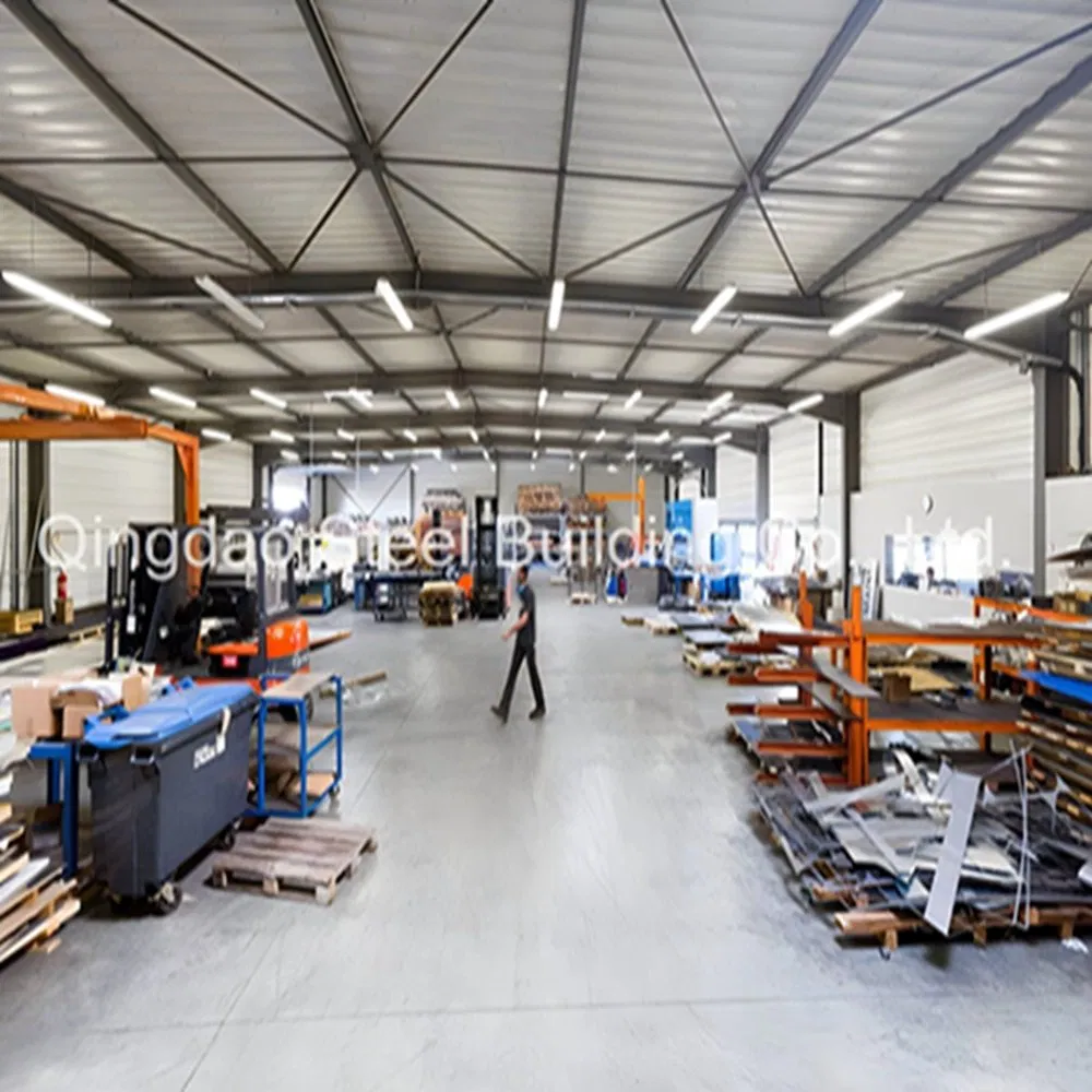 China Prefabricated/Prefab Steel Structure Workshop/Industrial Warehouse/Office/Apartment/Farm Shed/Steel Structure Building