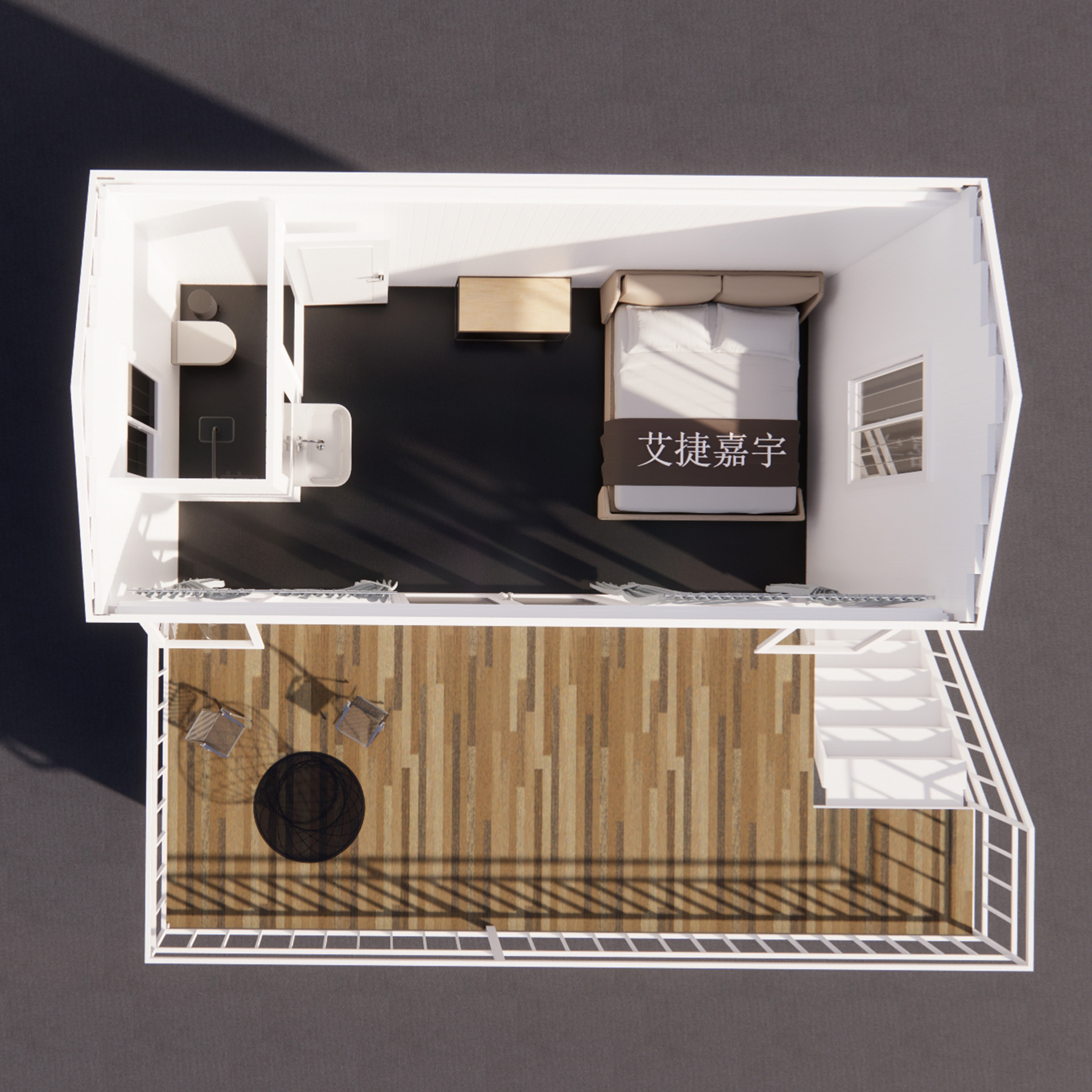 Fast Assembly Steel Structure Container House With Modern Design For Villa Hotel Large Camp Group Accommodation