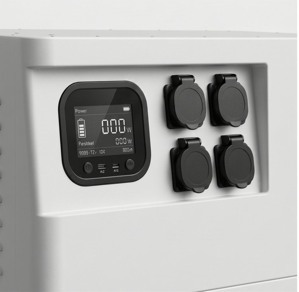 All-in-One 20kWh Solar Battery System 12kW Hybrid Power For Off-Grid Villa