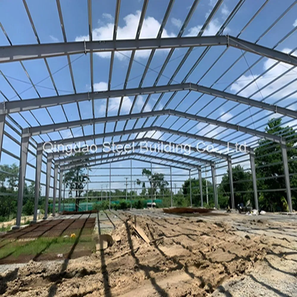 China Prefabricated/Prefab Steel Structure Workshop/Industrial Warehouse/Office/Apartment/Farm Shed/Steel Structure Building