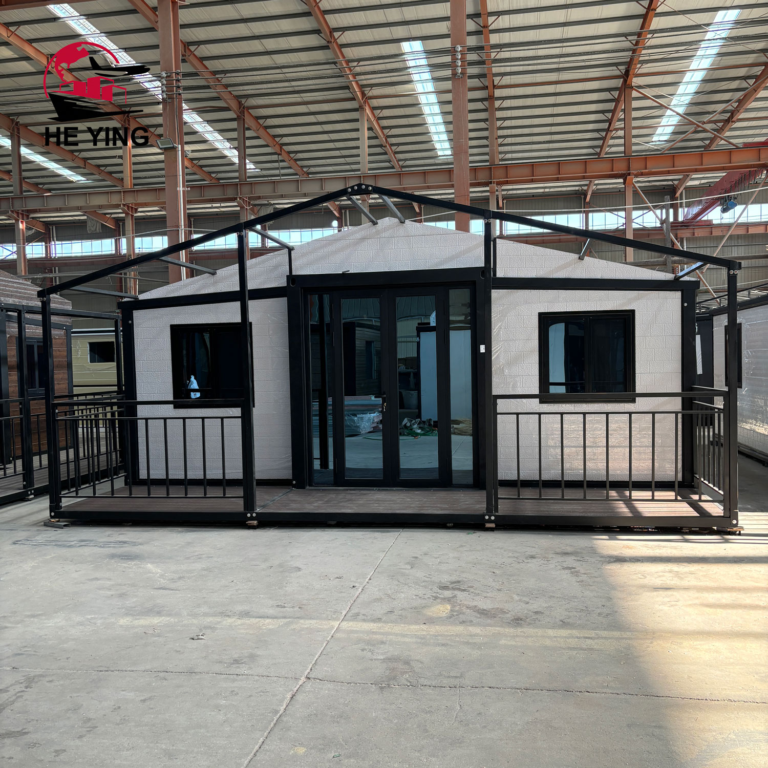 30ft 3-Bedroom Resort Container Home-Modern Design Durable Construction Scenic View Windows for Hotel/Villa Mountain/Lake Resort