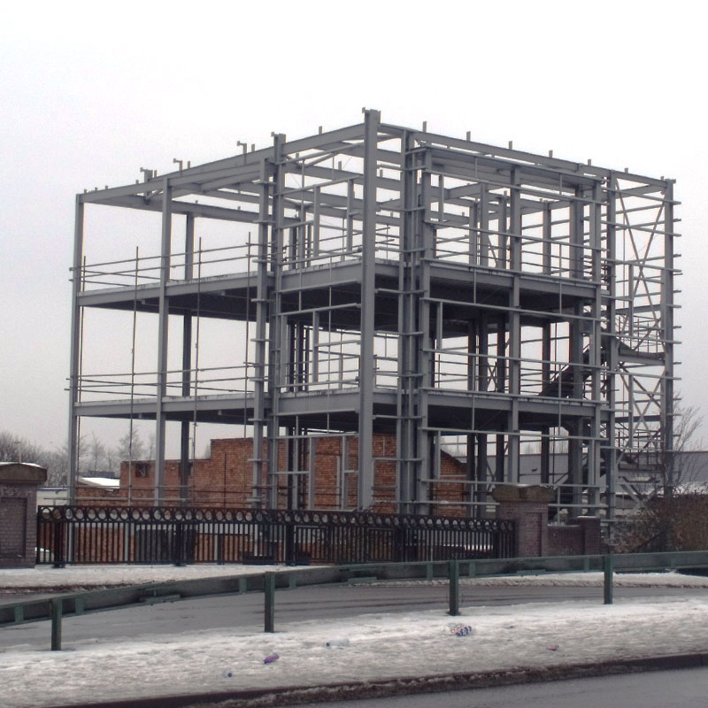 China Steel Structure Light Steel Frame Building Hospital with Certification