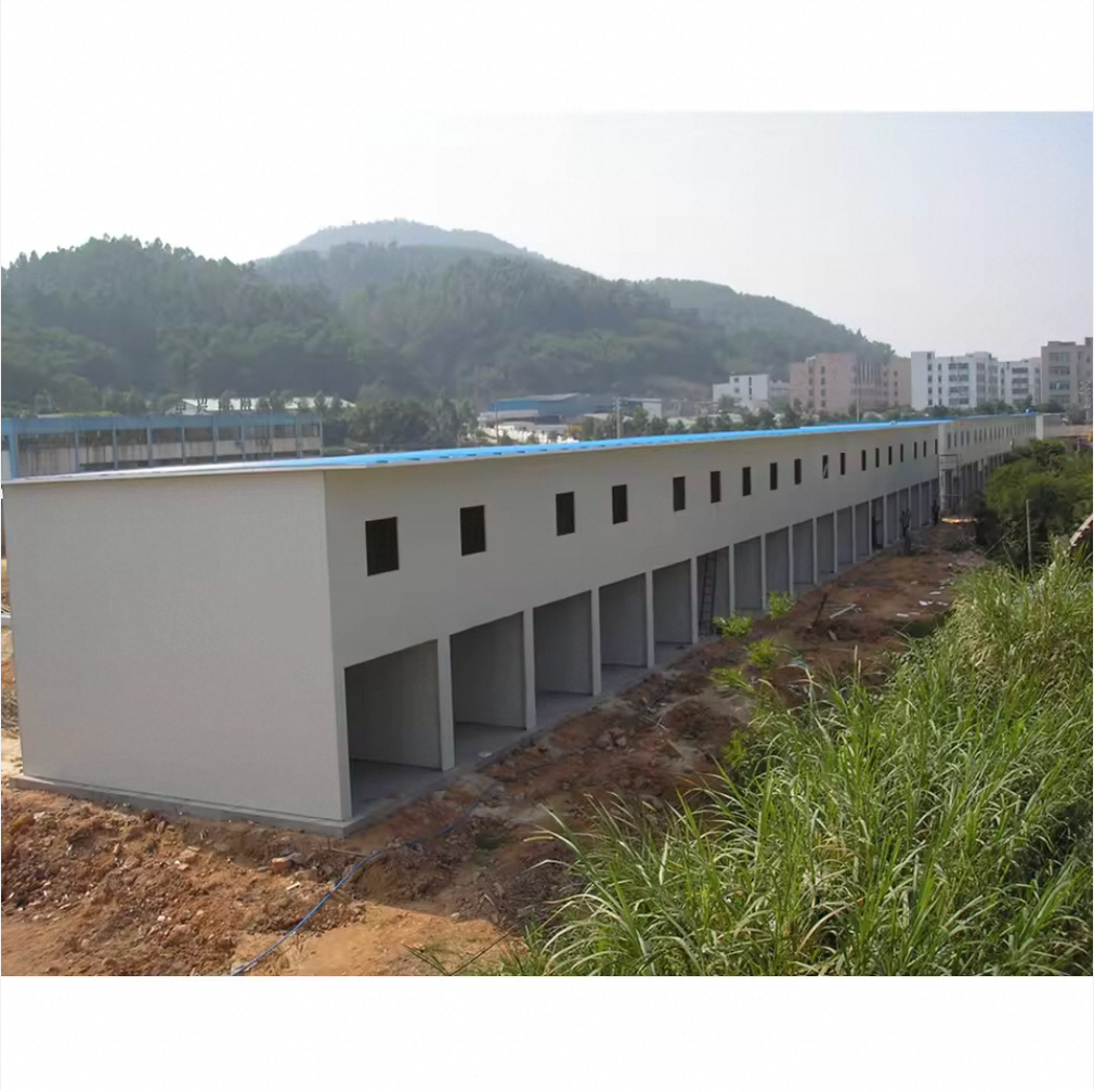 Waterproof Prefabricated Tiny House Prefab House for Workers Accommodation at the Site