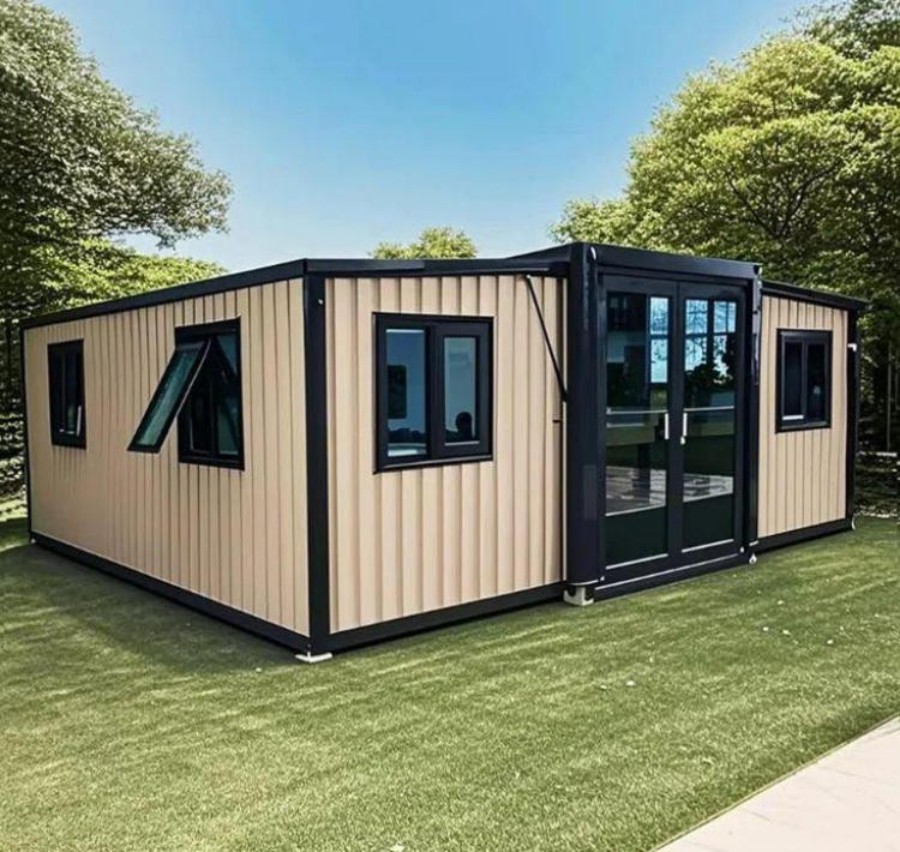 Modern 20ft 40ft Expandable Container House 2 3 Bedroom Prefab Home with Full Bathroom Kitchen